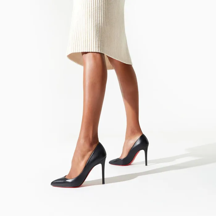 Women Pigalle 100 Mm Pumps 8211 Nappa Leather 8211 Black Black Christian Louboutin Pumps