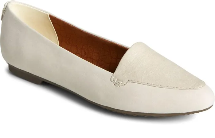 Women Piper Ballet Flat Ivory Sperry Flats and Loafers
