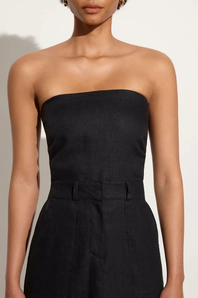 Women Praiyah Bodice Black Faithfull The Brand Tops Women Praiyah Bodice Black Faithfull The Brand Tops