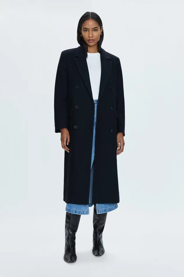 Women Prescott Coat 8211 Black Pistola Denim Jackets and Outerwear