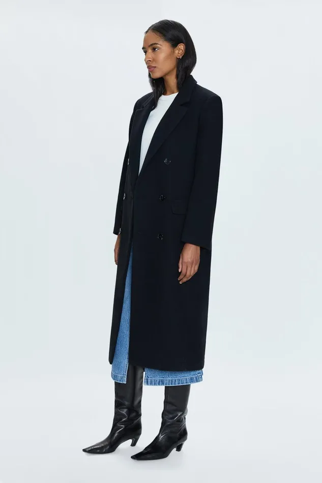 Women Prescott Coat 8211 Black Pistola Denim Jackets and Outerwear