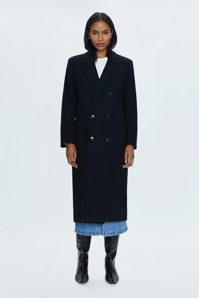 Women Prescott Coat 8211 Black Pistola Denim Jackets and Outerwear