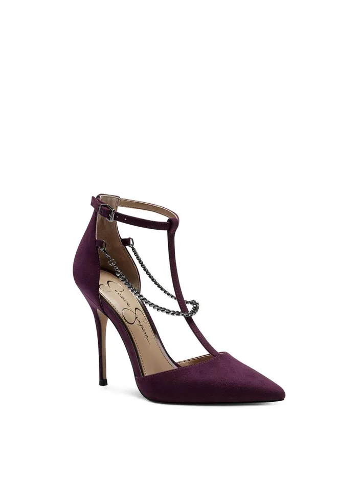 Women Pumps Jessica Simpson Wintelle Pump In Burgundy Burgundy