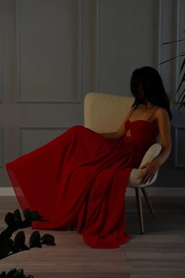Women Race Day Dresses Runaway The Label DANIKA MAXI DRESS Red