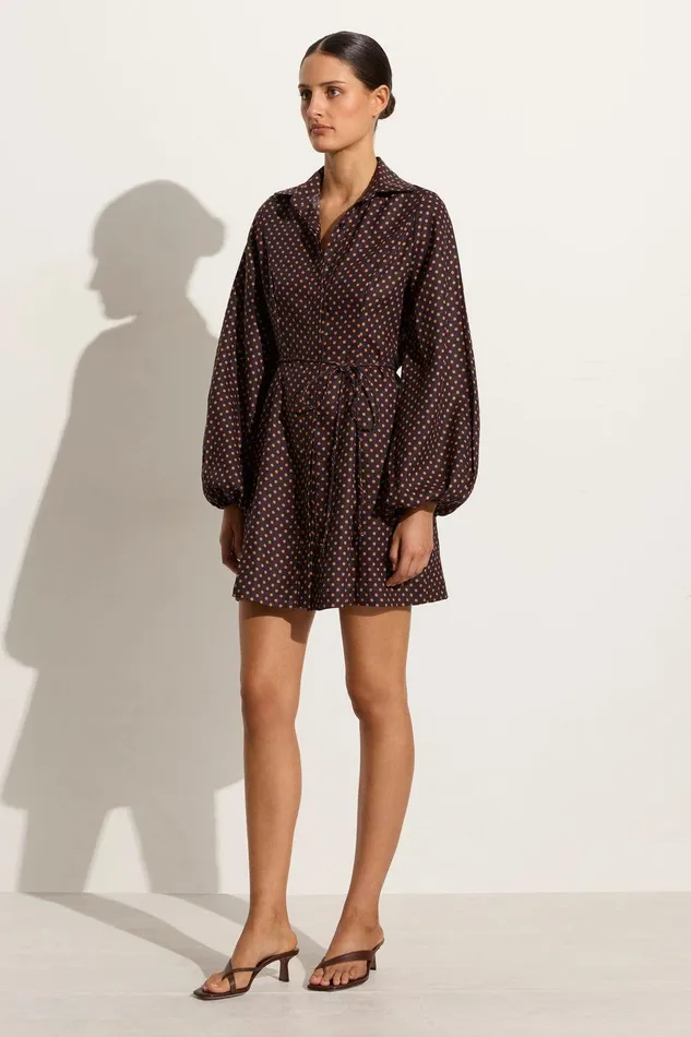 Women Rae Mini Dress Ludovica Polka Dot 8211 Final Sale Faithfull The Brand Dresses Women Rae Mini Dress Ludovica Polka Dot 8211 Final Sale Faithfull The Brand Dresses
