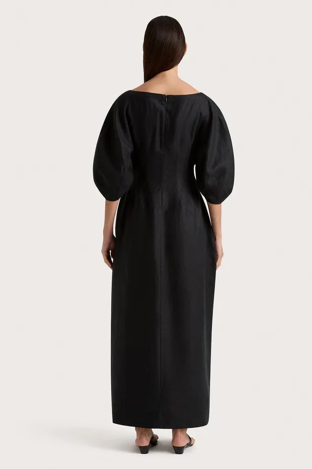 Women Raynara Maxi Dress Black Faithfull The Brand Dresses Women Raynara Maxi Dress Black Faithfull The Brand Dresses