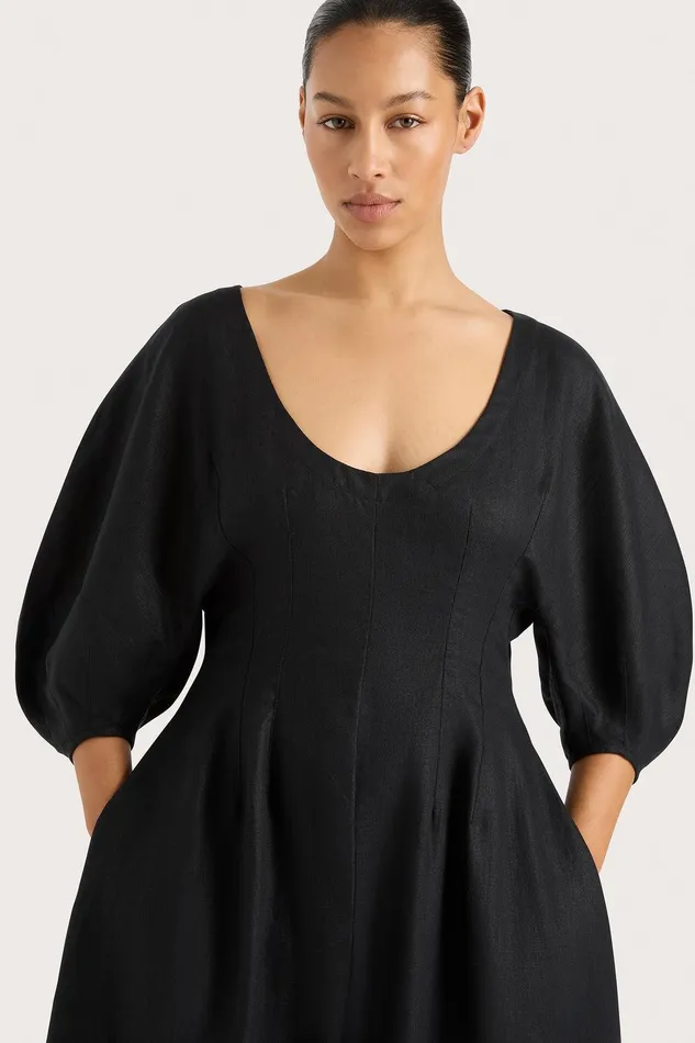 Women Raynara Maxi Dress Black Faithfull The Brand Dresses Women Raynara Maxi Dress Black Faithfull The Brand Dresses