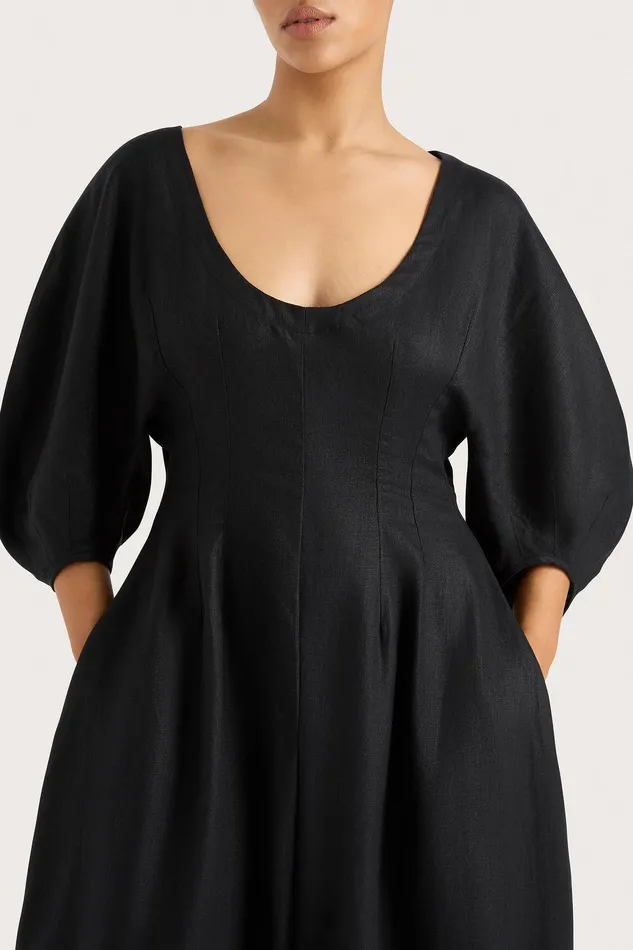 Women Raynara Maxi Dress Black Faithfull The Brand Dresses Women Raynara Maxi Dress Black Faithfull The Brand Dresses