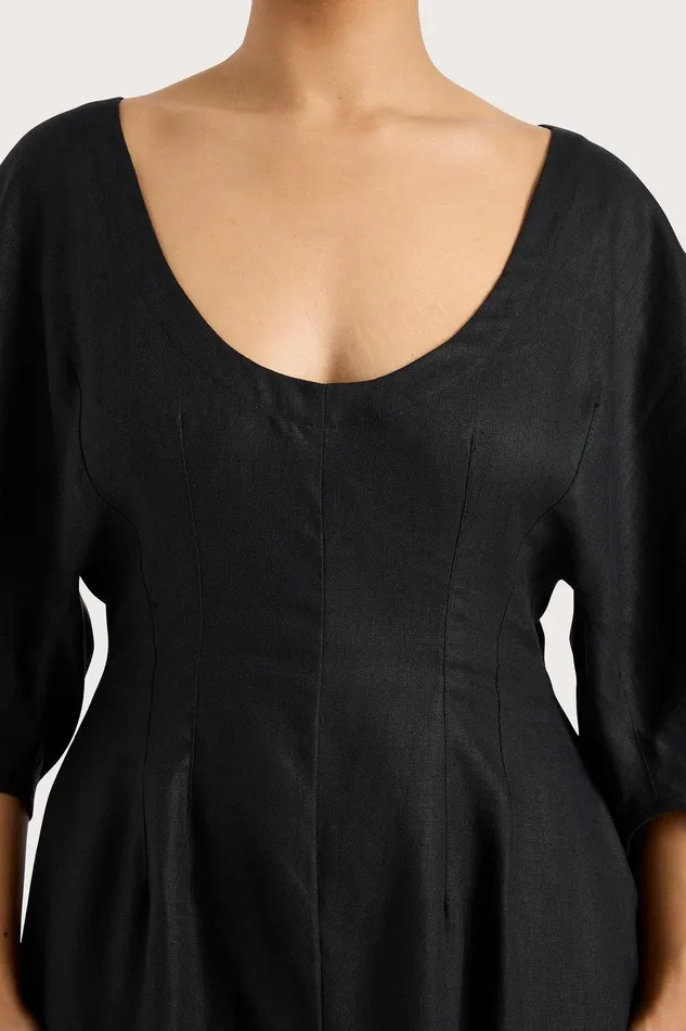 Women Raynara Maxi Dress Black Faithfull The Brand Dresses Women Raynara Maxi Dress Black Faithfull The Brand Dresses