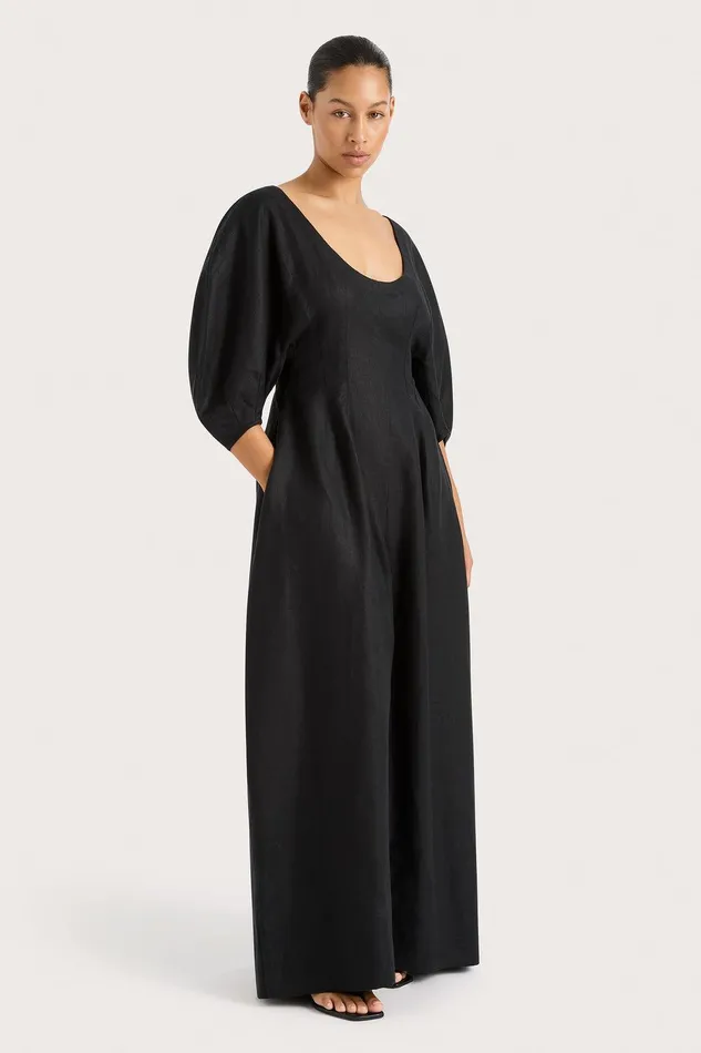 Women Raynara Maxi Dress Black Faithfull The Brand Dresses Women Raynara Maxi Dress Black Faithfull The Brand Dresses