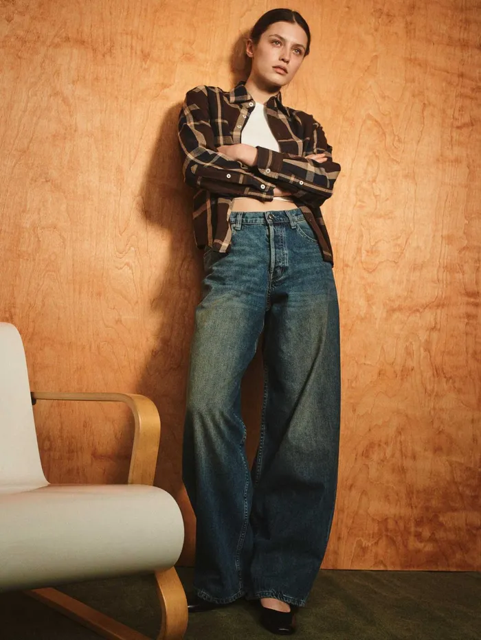 Women Razi Wide Leg Barrel High Rise Jeans DL1961 Wide