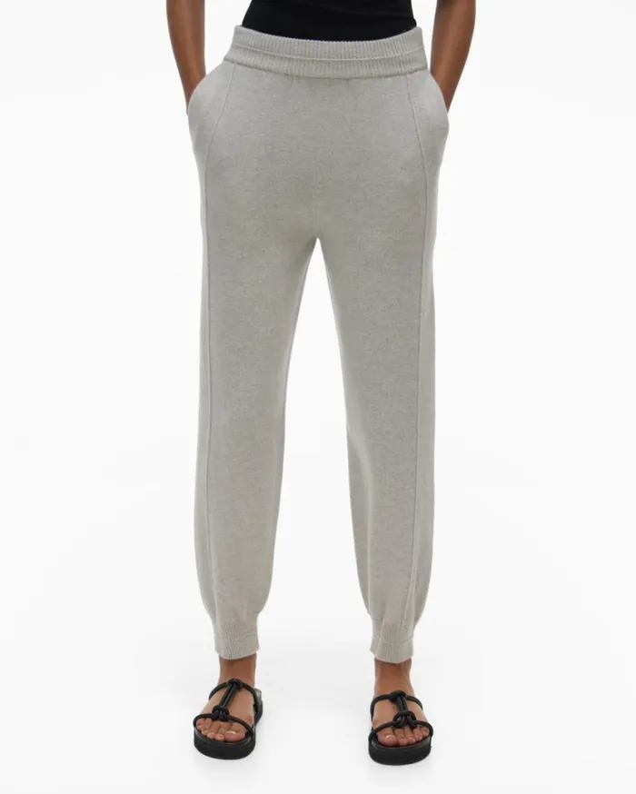 Women Recycled Cashmere Pant Coastal Fog Helmut Lang Pants