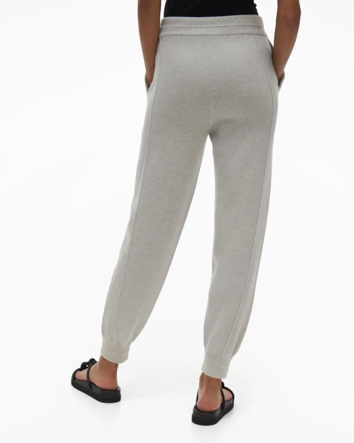 Women Recycled Cashmere Pant Coastal Fog Helmut Lang Pants