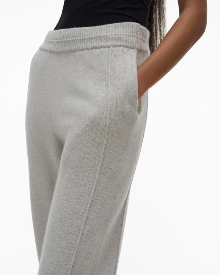 Women Recycled Cashmere Pant Coastal Fog Helmut Lang Pants
