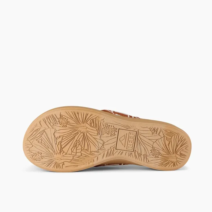 Women Reef Flip Flops Cushion Cloud Textile Cocoa Women Reef Flip Flops Cushion Cloud Textile Cocoa