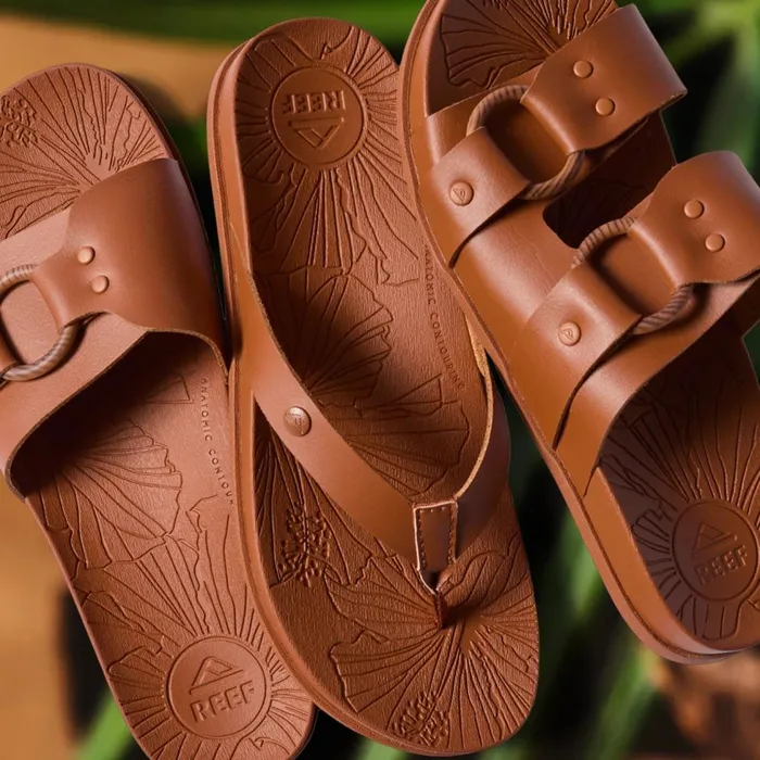 Women Reef Flip Flops Cushion Porto Cruz Cocoa Women Reef Flip Flops Cushion Porto Cruz Cocoa