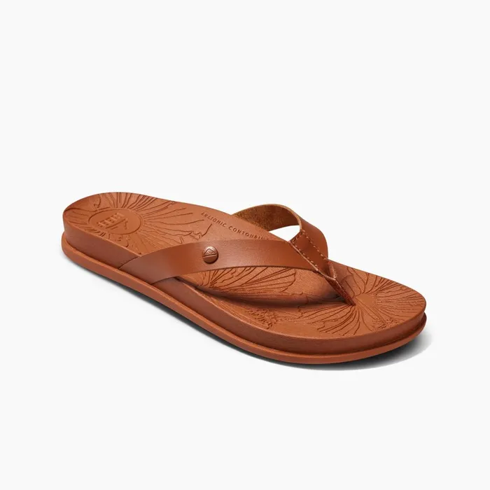 Women Reef Flip Flops Cushion Porto Cruz Cocoa Women Reef Flip Flops Cushion Porto Cruz Cocoa