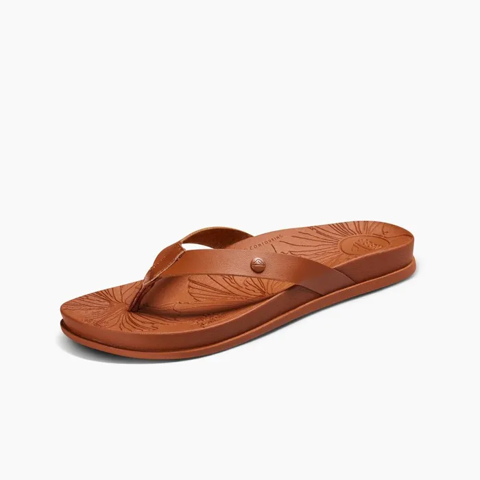 Women Reef Flip Flops Cushion Porto Cruz Cocoa Women Reef Flip Flops Cushion Porto Cruz Cocoa