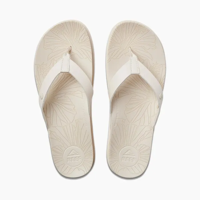 Women Reef Flip Flops Cushion Porto Cruz Whisper White Women Reef Flip Flops Cushion Porto Cruz Whisper White
