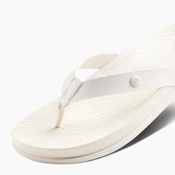 Women Reef Flip Flops Cushion Porto Cruz Whisper White Women Reef Flip Flops Cushion Porto Cruz Whisper White