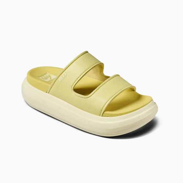 Women Reef Sandals Cushion Bondi 2 Bar Citron Retro Women Reef Sandals Cushion Bondi 2 Bar Citron Retro