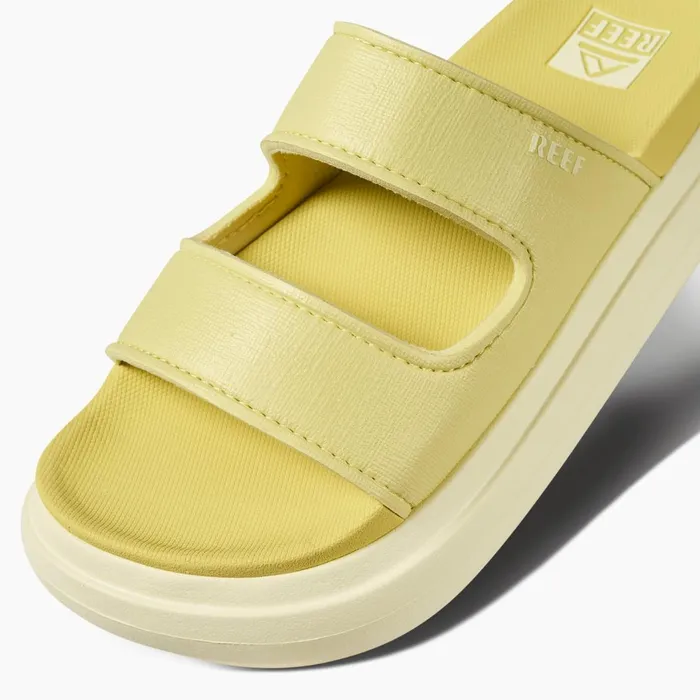 Women Reef Sandals Cushion Bondi 2 Bar Citron Retro Women Reef Sandals Cushion Bondi 2 Bar Citron Retro