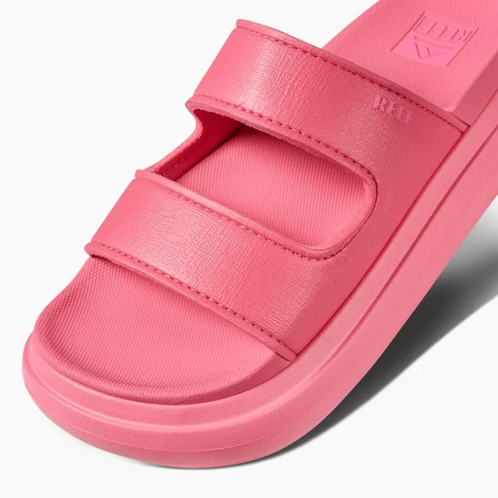 Women Reef Sandals Cushion Bondi 2 Bar Hot Pink Women Reef Sandals Cushion Bondi 2 Bar Hot Pink