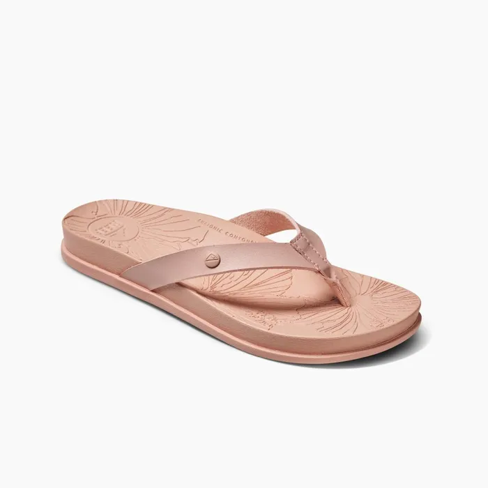 Women Reef Sandals Cushion Porto Cruz Cameo Rose Women Reef Sandals Cushion Porto Cruz Cameo Rose