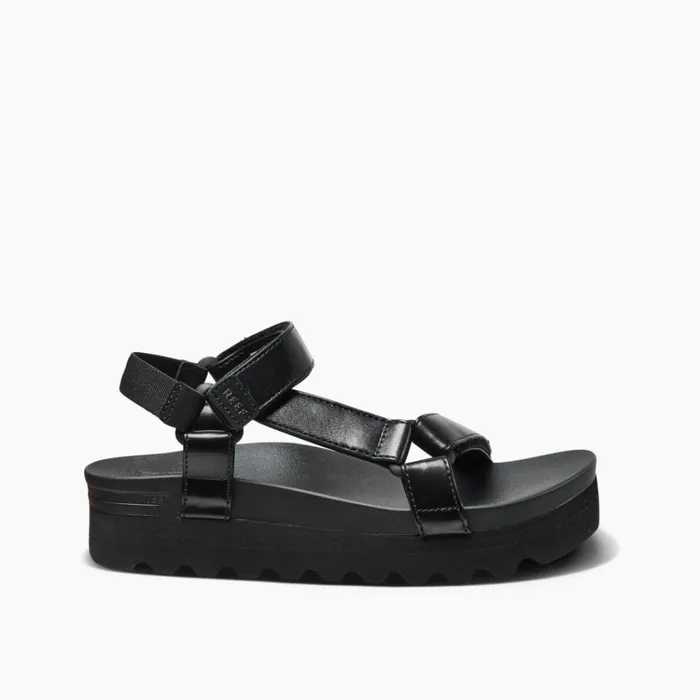 Women Reef Sandals Cushion Rem Hi Coco Black