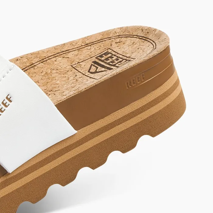 Women Reef Sandals Cushion Vista Hi White Braid Women Reef Sandals Cushion Vista Hi White Braid