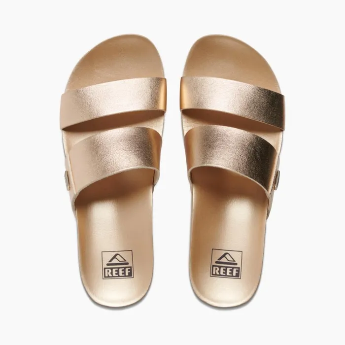Women Reef Sandals Cushion Vista Higher Golden Hour Women Reef Sandals Cushion Vista Higher Golden Hour