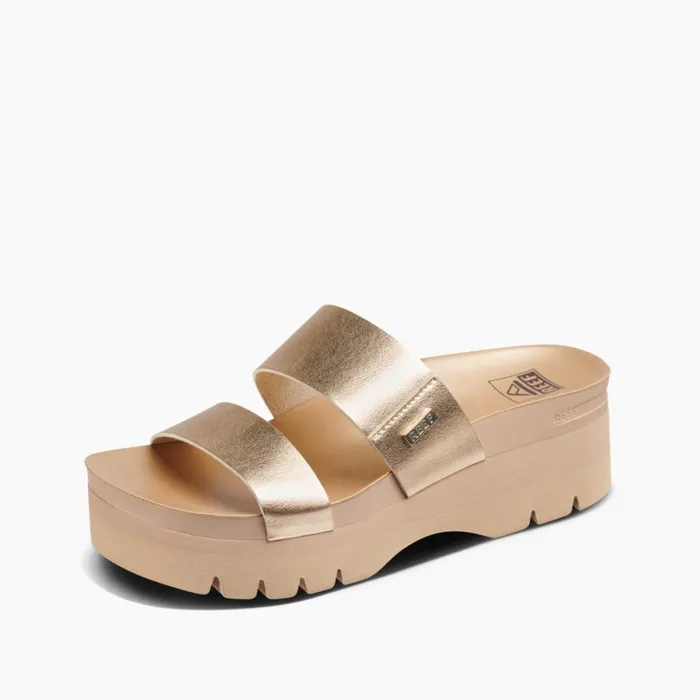 Women Reef Sandals Cushion Vista Higher Golden Hour Women Reef Sandals Cushion Vista Higher Golden Hour