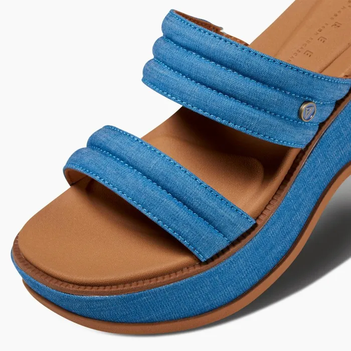 Women Reef Sandals Lofty Lux Hi Denim Women Reef Sandals Lofty Lux Hi Denim