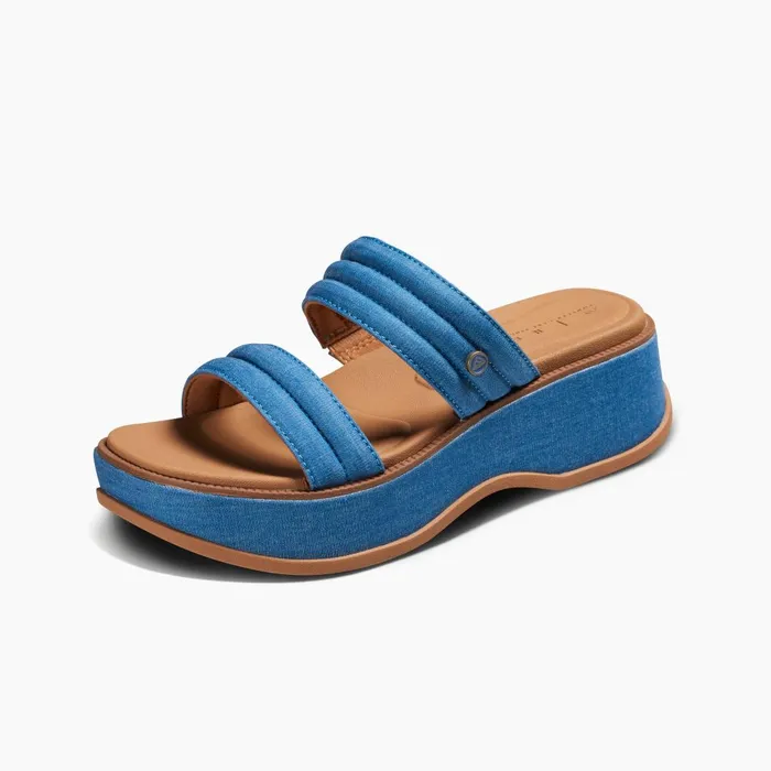Women Reef Sandals Lofty Lux Hi Denim Women Reef Sandals Lofty Lux Hi Denim