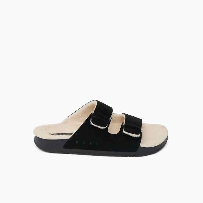 Women Reef Sandals Ojai Two Bar Cozy Raven
