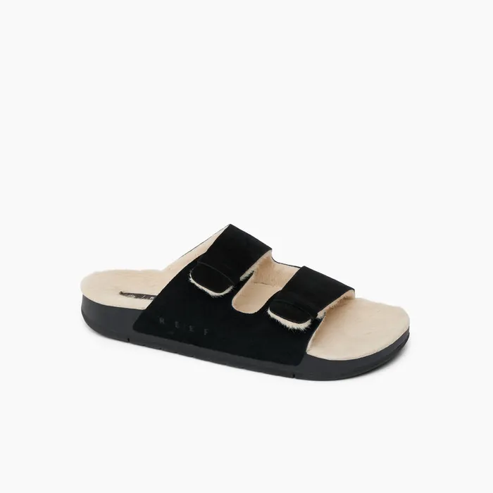 Women Reef Sandals Ojai Two Bar Cozy Raven Women Reef Sandals Ojai Two Bar Cozy Raven