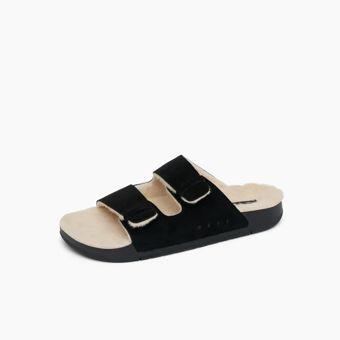 Women Reef Sandals Ojai Two Bar Cozy Raven Women Reef Sandals Ojai Two Bar Cozy Raven