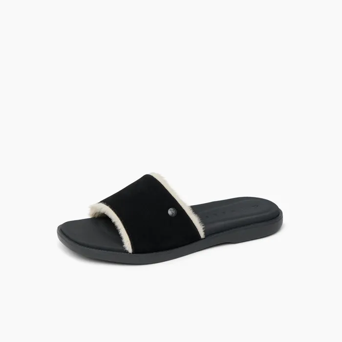 Women Reef Sandals Sunny Arrianah Cozy Raven Cozy Women Reef Sandals Sunny Arrianah Cozy Raven Cozy