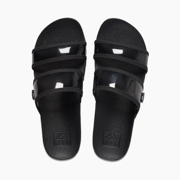 Women Reef Sandals Vista HiEnergy Black Transparent Women Reef Sandals Vista HiEnergy Black Transparent