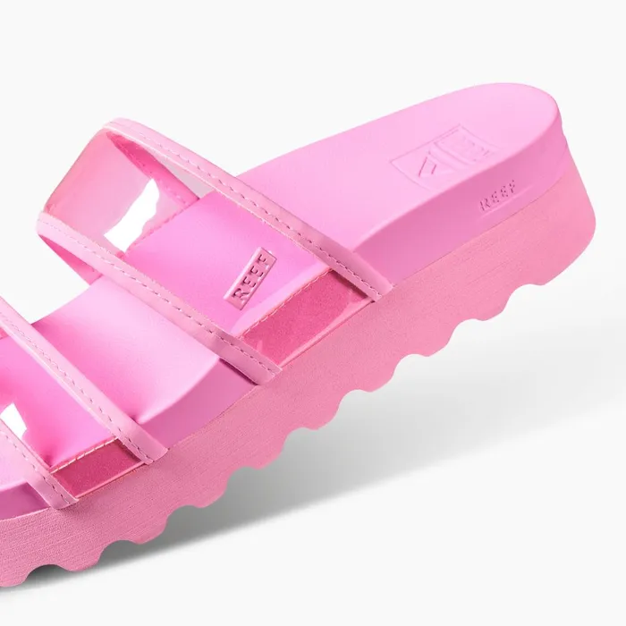 Women Reef Sandals Vista HiEnergy Light Neon Pink Women Reef Sandals Vista HiEnergy Light Neon Pink