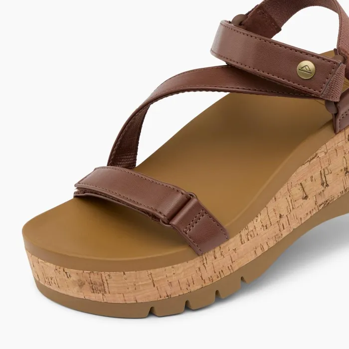 Women Reef Sandals Vista Higher Luna Cocoa Cork Women Reef Sandals Vista Higher Luna Cocoa Cork