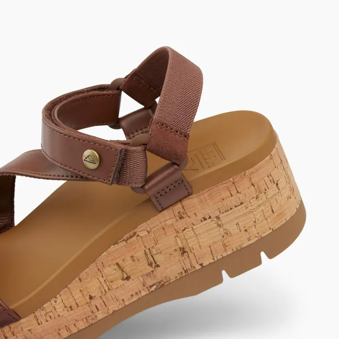 Women Reef Sandals Vista Higher Luna Cocoa Cork Women Reef Sandals Vista Higher Luna Cocoa Cork