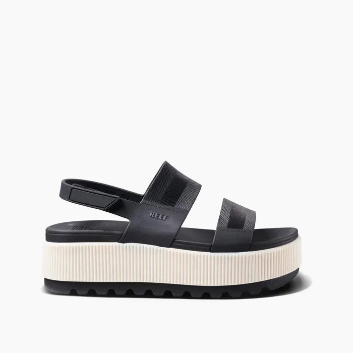 Women Reef Sandals Water Vista Higher Black Vintage