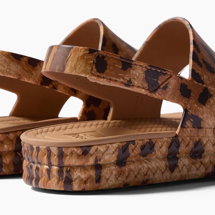 Women Reef Sandals Water Vista Leopard Women Reef Sandals Water Vista Leopard