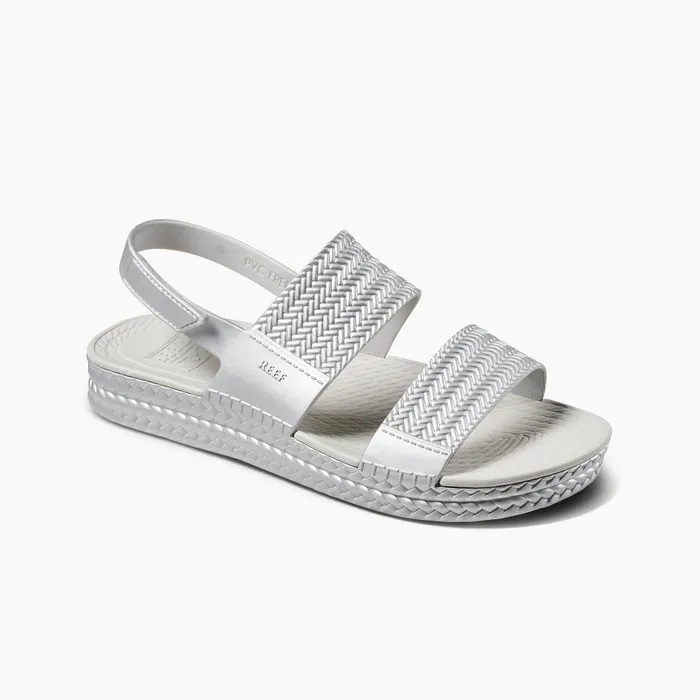 Women Reef Sandals Water Vista Silver Women Reef Sandals Water Vista Silver