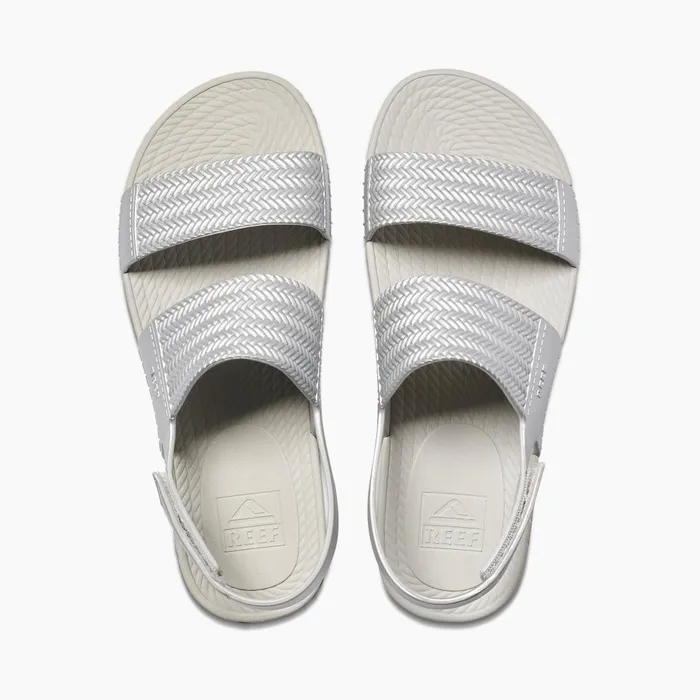 Women Reef Sandals Water Vista Silver Women Reef Sandals Water Vista Silver