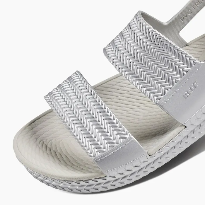 Women Reef Sandals Water Vista Silver Women Reef Sandals Water Vista Silver