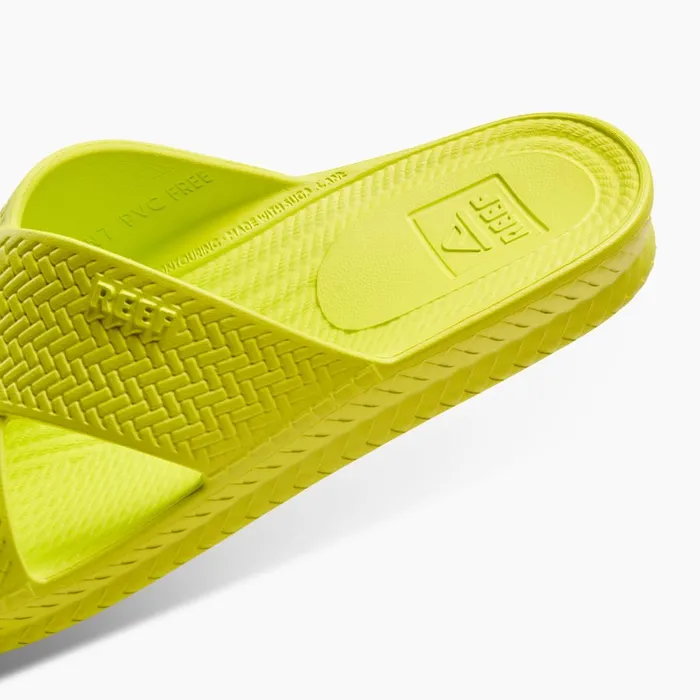 Women Reef Sandals Water X Slide Lime Women Reef Sandals Water X Slide Lime