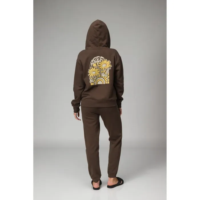 Women Reef Shorts Pants and Skirts Misty Fleece Jogger Slate Brown