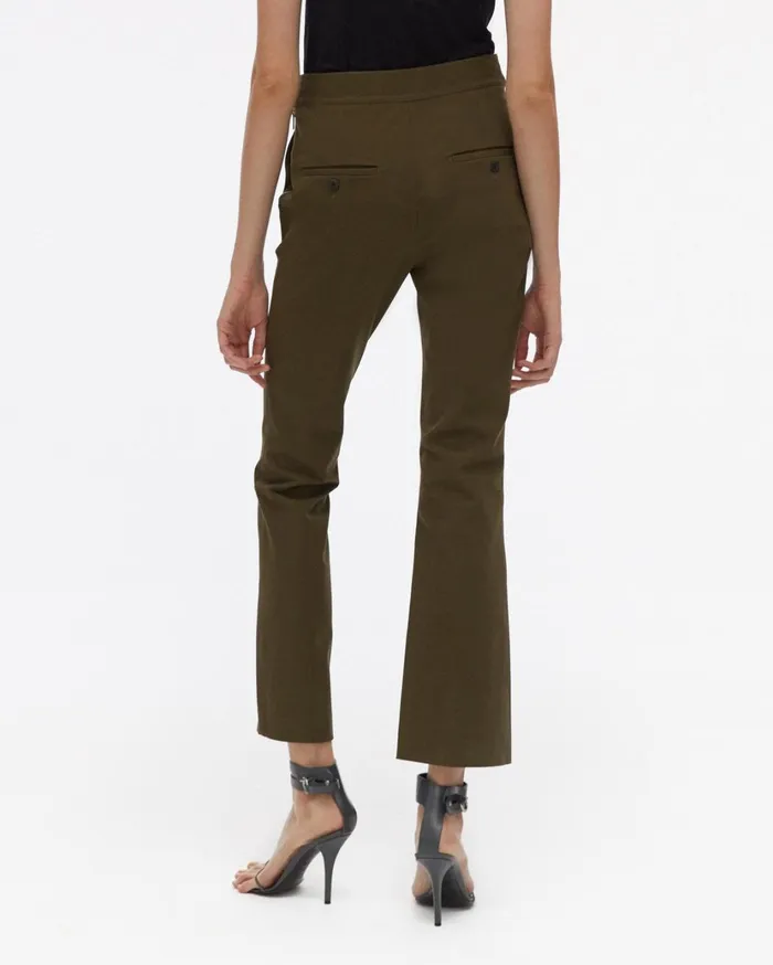 Women Rider Crop Pant Sage Helmut Lang Pants